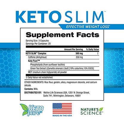 Nature's Science Keto Slim, 60ct Nature's ScienceBuy Supplements Australia