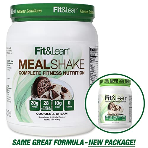 Fit & Lean Meal Shake, Fat Burning Meal Replacement, Meal Replacement with Protein Fit & LeanBuy Supplements Australia