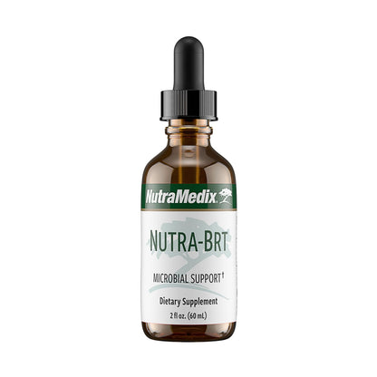 Nutramedix Nutra BRT - Liquid Herbal Supplement for Gut Health & Immune Support - Cumanda Bark & Houttuynia Leaf for Digestive Health - Immune System Booster Supplement (60mL) NutraMedixBuy Supplements Australia