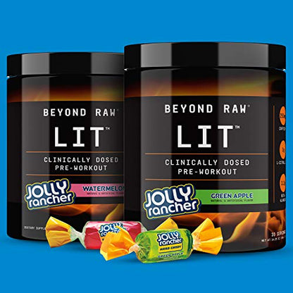 BEYOND RAW LIT | Clinically Dosed Pre-Workout Powder | Contains Caffeine, L-Citruline BEYOND RAWBuy Supplements Australia