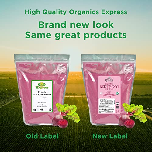 HQOExpress Organic Beetroot Powder - Organic Superfood - Nitric Oxide Booster - Non HQO HIGH QUALITY ORGANICSBuy Supplements Australia