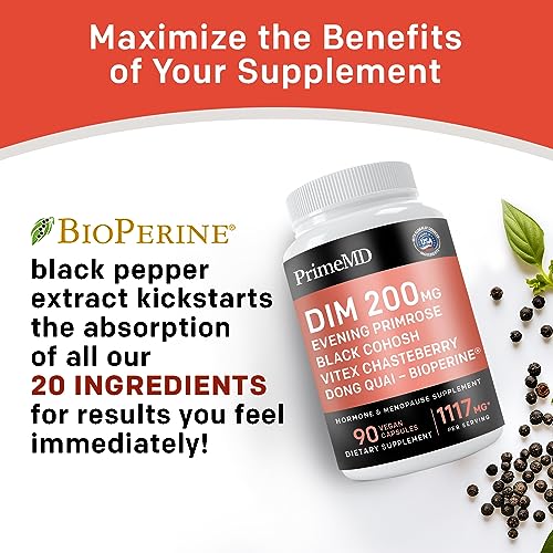 20-in-1 Menopause Supplements for Women - Dim Supplement Women - Estrogen Supplement PrimeMDBuy Supplements Australia