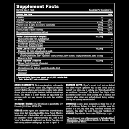 Animal Flex –Complete Joint Support Supplement – Contains Turmeric Root Curcumin AnimalBuy Supplements Australia