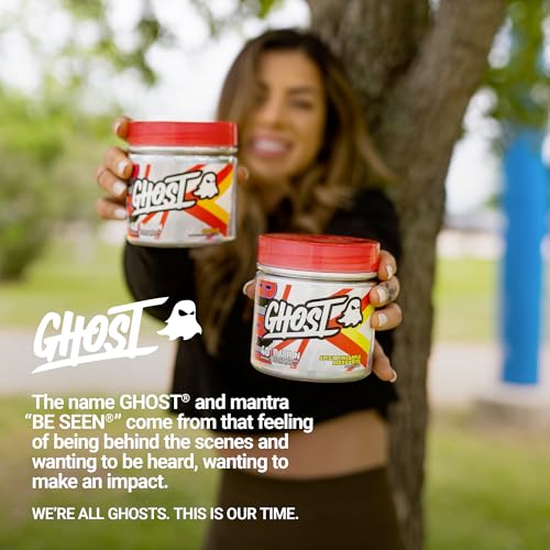 GHOST Burn Thermogenic Fat Burner Powder, Passionfruit - 40 Servings - Metabolism GHOSTBuy Supplements Australia