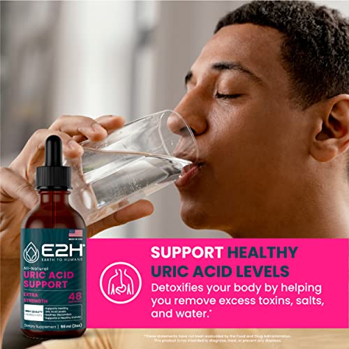 E2H Uric Acid Support Supplement - Tart Cherry and Devil’s Claw - Supports Uric Acid Health E2H EARTH TO HUMANSBuy Supplements Australia