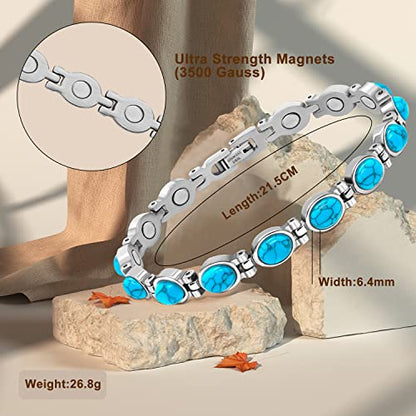 JEROOT Magnetic Bracelets for Women, Magnetic Bracelets with 3500 Gauss Exquisite JEROOTBuy Supplements Australia