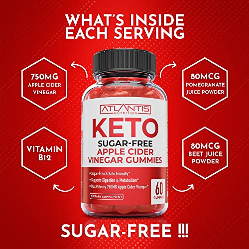 Sugar-Free Keto ACV Gummies for Weight Loss - Apple Cider Vinegar Keto ACV Gummies Atlantis NutritionBuy Supplements Australia