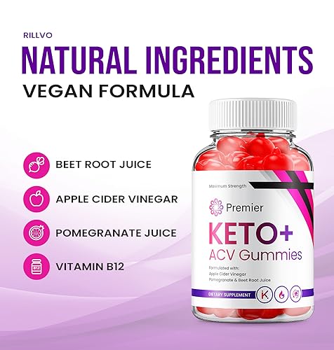 Rillvo (3 Pack) Premier Keto ACV Gummies - Official - Keto Premiere ACV Advanced Formula RillvoBuy Supplements Australia