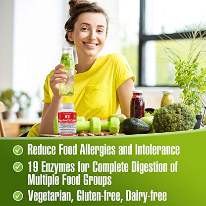 Best Digestive Enzymes for Women & Men with Lactase Lipase Amylase Dr. MatthewBuy Supplements Australia