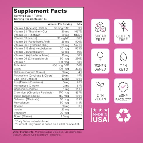 SELF NUTRITION Vegan Multivitamins for Women -Expert Designed 28 Nutrients – Boost Energy SELF NUTRITIONBuy Supplements Australia