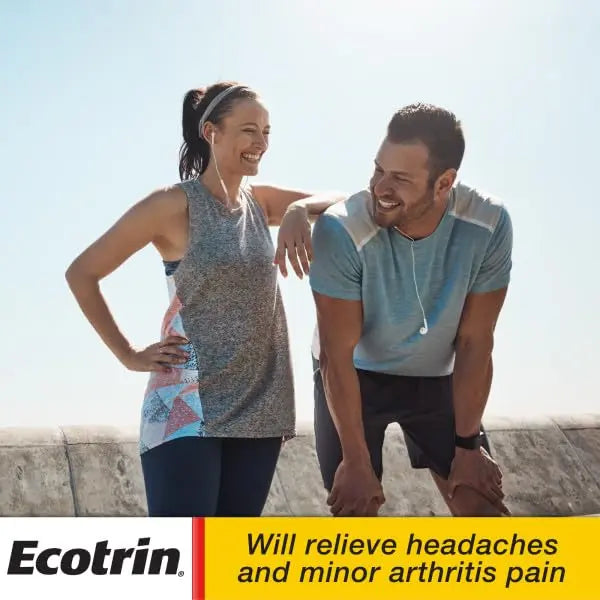 Ecotrin Regular Strength Safety Coated Aspirin | Arthritis Pain | 300 Tablets (2 Pack) EcotrinBuy Supplements Australia