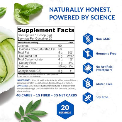 BioTrust Keto Elevate – Pure C8 MCT Oil Powder – Ketogenic Diet Supplement & Paleo BioTrustBuy Supplements Australia