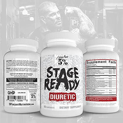 5% Nutrition Stage Ready Diuretic | Extra Strength Competition Diuretic | Fast Acting Weight 5% NutritionBuy Supplements Australia