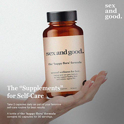 The Happy Flora Formula, Vaginal Health Supplements, Probiotics and Herbal Supplements Sex And GoodBuy Supplements Australia