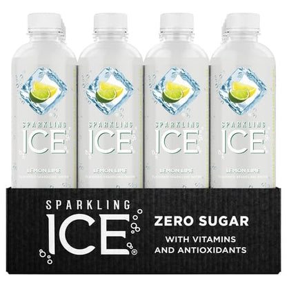Sparkling Ice, Lemon Lime Sparkling Water, Zero Sugar Flavored Water, with Vitamins Sparkling ICEBuy Supplements Australia