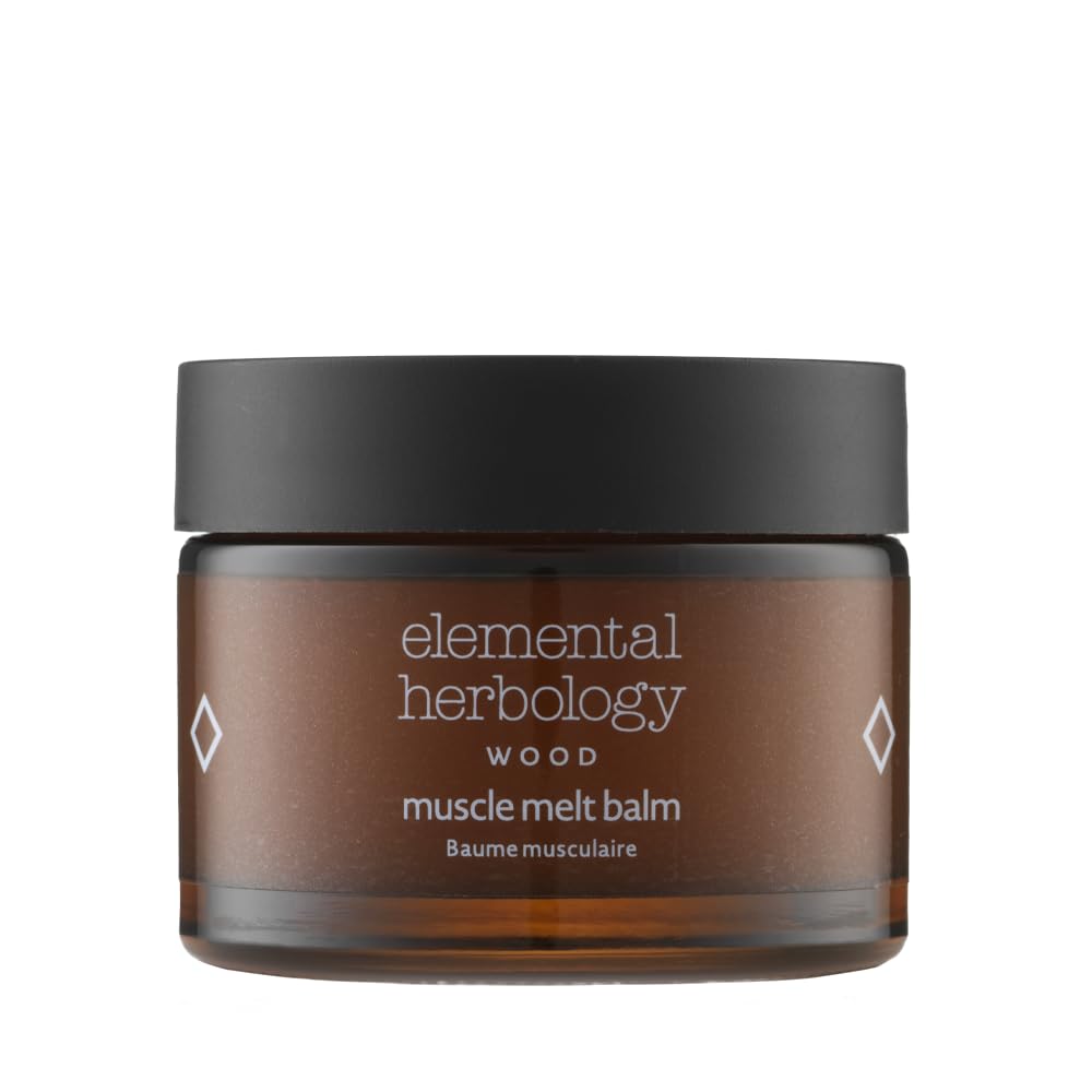 Elemental Herbology Muscle Melt Body Balm 1.7 fl oz – Warming with Ginger, Ho Wood & Turmeric – Comforting Botanical Treatment for Massage & Post-Activity Relaxation Elemental HerbologyBuy Supplements Australia