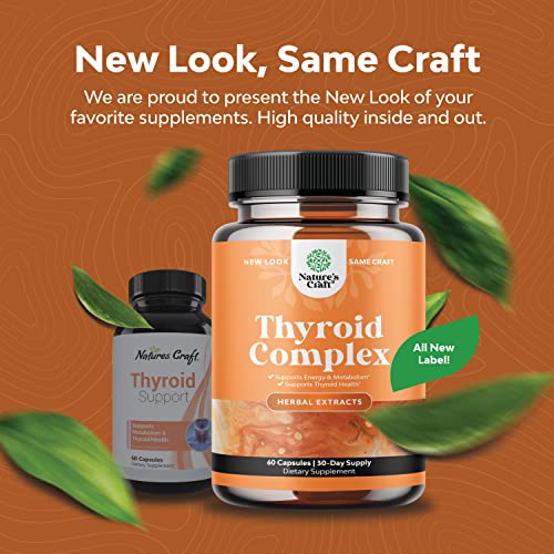 Pure Thyroid Support Supplement for Women - Thyroid Support for Weight Loss Mood Natures CraftBuy Supplements Australia