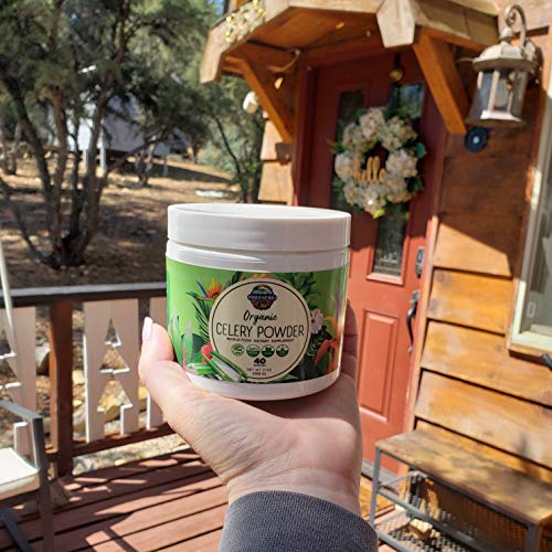 Organic Celery Juice Powder (40 Servings) Supports Gut Health, Detox Juice Cleanse Paradise Naturals, Purest Ingredients from the SourceBuy Supplements Australia