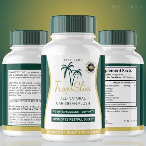 rize labs (5 Pack Tropislim Weight Loss Supplement, Tropislim Capsules for Total Body rize labsBuy Supplements Australia