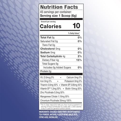FIBER UP, Delicious Prebiotic Soluble Fiber Supplement, Very Berry Tea, 45 Servings. FIBER UPBuy Supplements Australia