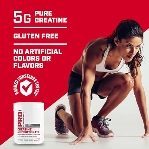 GNC Pro Performance Pro Performance Creatine Monohydrate - 50 Servings GNCBuy Supplements Australia
