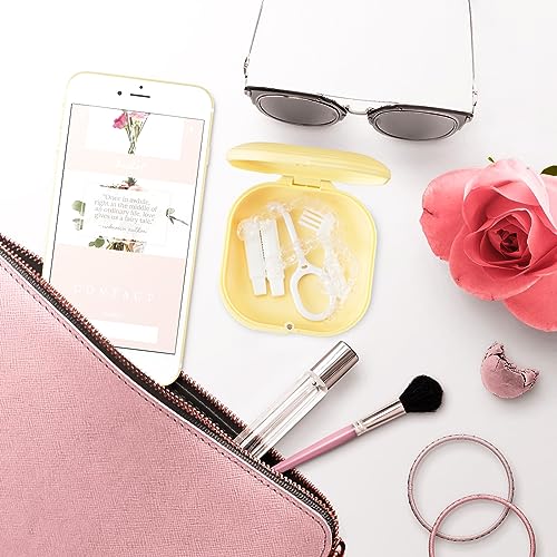 Retainer Case with Mirror and Vent Holes, Cute Retainer Holder Case Compatible with Invisalign HeigoeostBuy Supplements Australia