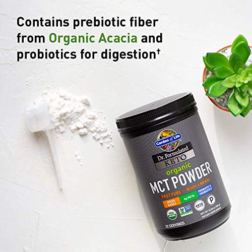 Garden of Life Dr. Formulated Keto Organic MCT Powder - 30 Servings, 6g MCTs Garden of LifeBuy Supplements Australia
