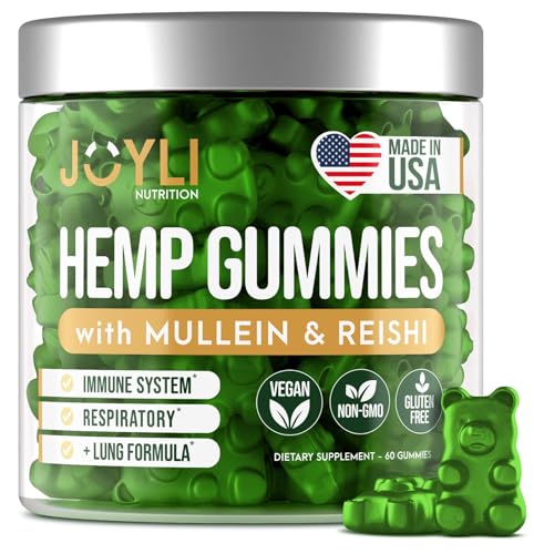JOYLI Hemp Gummies - Natural Lung Cleanse with Mullein Leaf & Reishi JOYLI NutritionBuy Supplements Australia