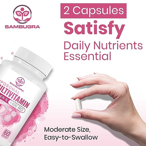 Liposomal Multivitamin for Women 1400MG - Womens Daily Multi Vitamins Supplements SambugraBuy Supplements Australia