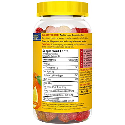 Nature Made Fish Oil Gummies, Omega 3 Fish Oil Supplements, Healthy Heart Support Nature MadeBuy Supplements Australia