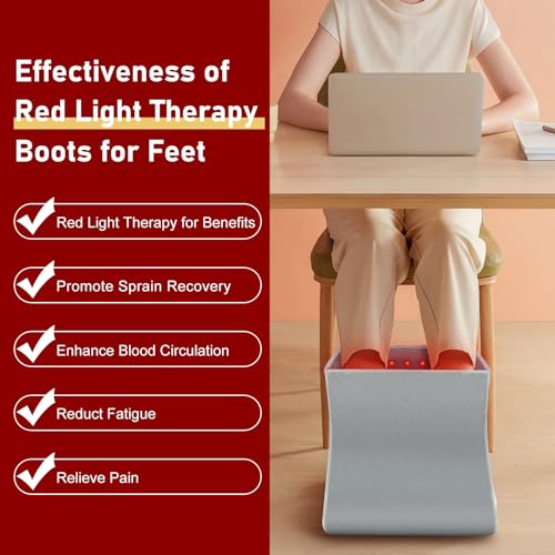 Red Light Therapy for Foot - Red Light Therapy Wrap, Near Infrared Red Light Therapy Device icerattletraBuy Supplements Australia