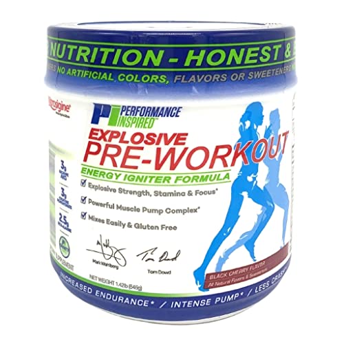PERFORMANCE INSPIRED Nutrition Pre-Workout Powder - Contains Citrulline - Nitrosigine