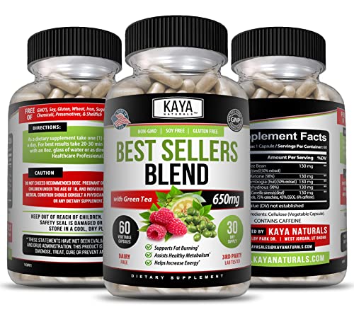 Kaya Naturals Best Sellers Blend - Increase Energy to Burn Belly Fat | Improve Healthy Kaya NaturalsBuy Supplements Australia