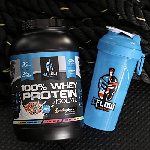 eFlow Nutrition 100% Whey Protein Isolate - Gluten & Lactose-Free Digestive Enzymes eFlow NutritionBuy Supplements Australia