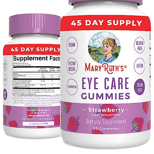 MaryRuth's Eye Care Gummies | Zeaxanthin and Lutein | 45 Day Supply MaryRuth OrganicsBuy Supplements Australia