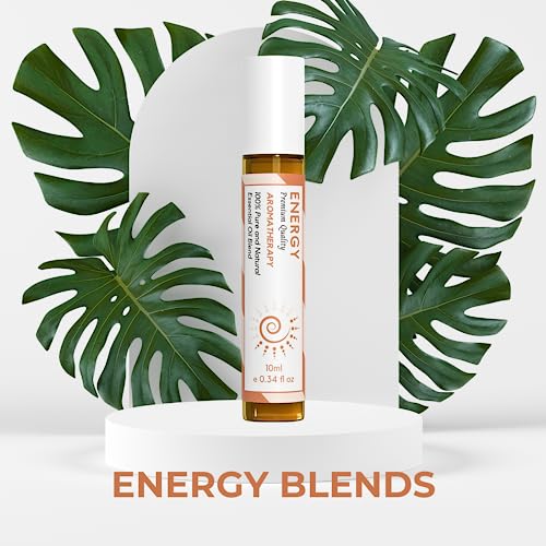 Benatu Energy Essential Oil Roll On Blend (with Clove, Lemon, Grapefruit Oil)- Travel Size Relaxing Roller benatuBuy Supplements Australia