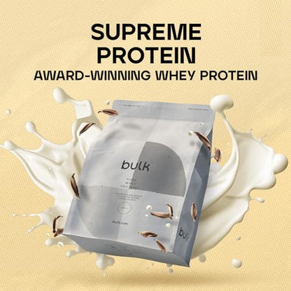 Bulk Pure Whey Protein Powder Shake, Vanilla, 500 g, Packaging May Vary BulkBuy Supplements Australia