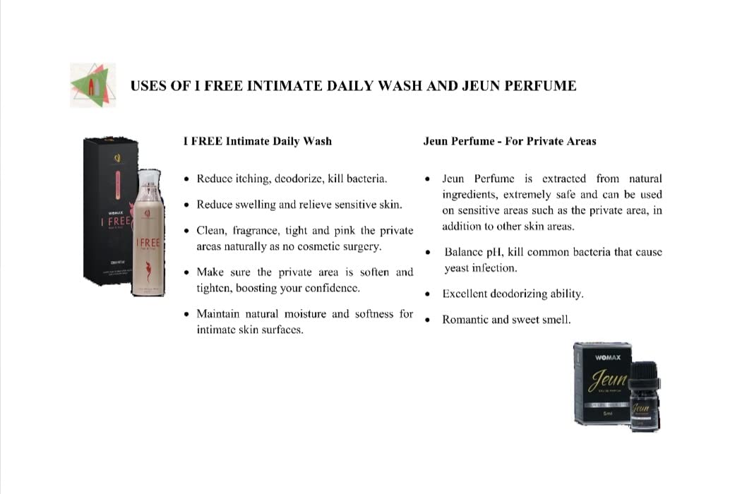 MATXI S.G Combo IFree -Daily Intimate Wash- Feminine Care Wash 120ml & Inner Perfume Jeun 5ml MATXI S.GBuy Supplements Australia
