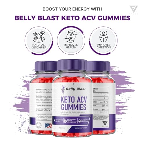 (3 Pack) Belly Blast Keto ACV Gummies, Belly Blast Keto + ACV Gummies Advanced Weight FyvusBuy Supplements Australia