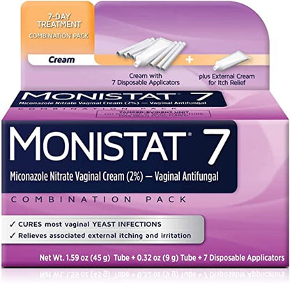 Monistat 7 Simple Cure Feminine Antifungal Cream with RX Strength Cream, 7 Day Treatment Cream MonistatBuy Supplements Australia