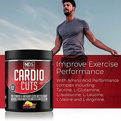 NDS Nutrition Cardio Cuts 4.0 - Raspberry Lemonade - 8.6 oz. NDS NutritionBuy Supplements Australia