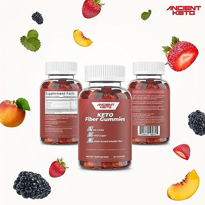 Sugar Free Keto Fiber Gummies for Adults | Keto Vitamin Supplement Ancient KetoBuy Supplements Australia