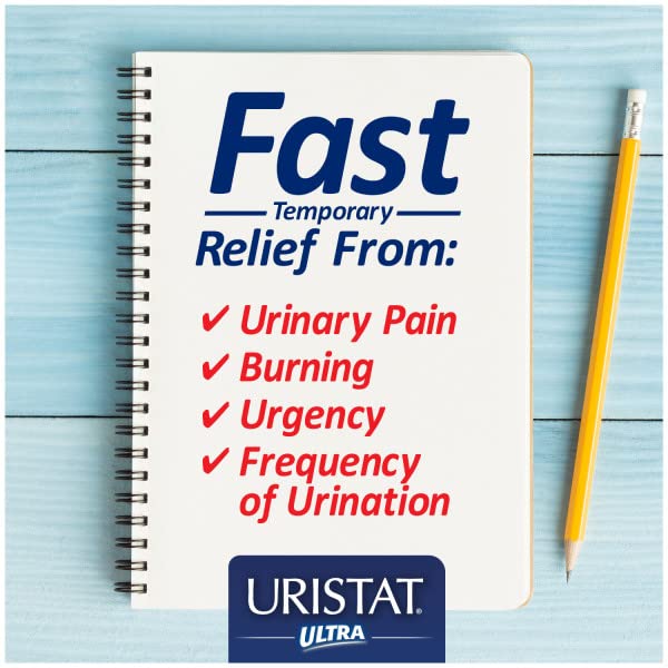 URISTAT Ultra UTI Pain Relief, Cranberry Flavored Coating, 30 Tablets (Pack of 2) URISTATBuy Supplements Australia