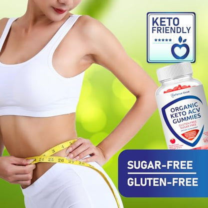 Organic Keto ACV Gummy Advanced Weight Loss - Gluten & Sugar Free Pro Active Rapid Belly Defense DoseBuy Supplements Australia