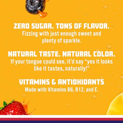 Sparkling Ice, Berry Lemonade Sparkling Water, Zero Sugar Flavored Water, with Vitamins Sparkling ICEBuy Supplements Australia